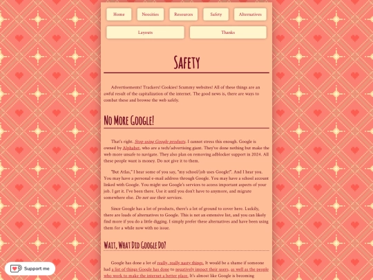 resources/safety screenshot