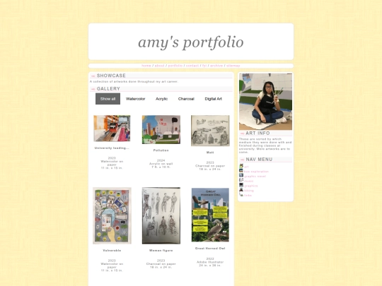 portfolio screenshot