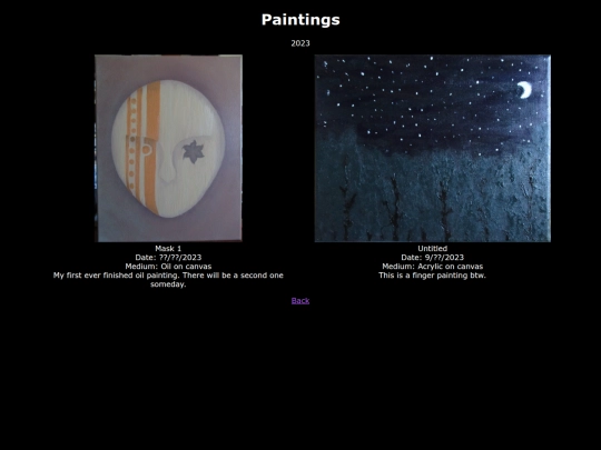 The-Art-Dump/Paintings/2023 screenshot