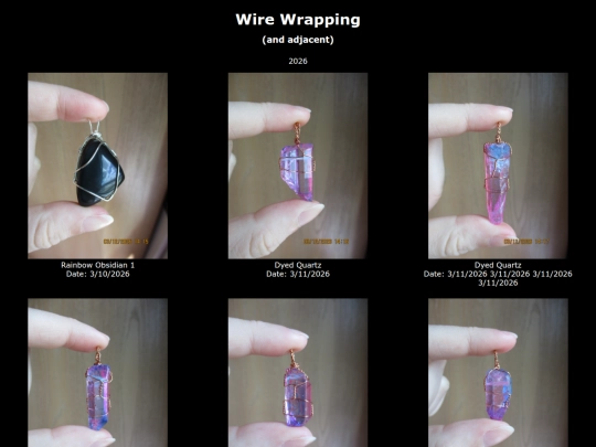 The-Art-Dump/Wire-Wrapping/2026 screenshot