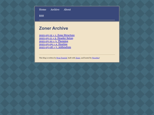 archive screenshot