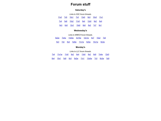 freecell/competition/forum-threads screenshot
