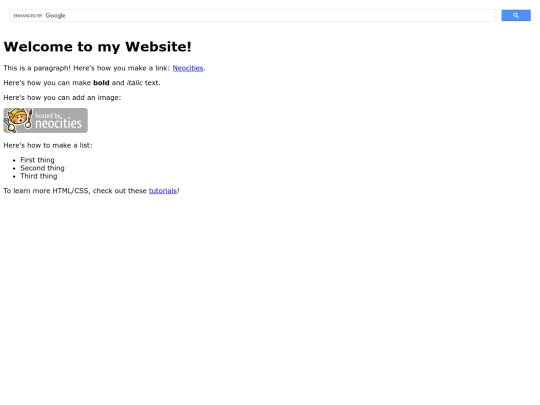 index screenshot