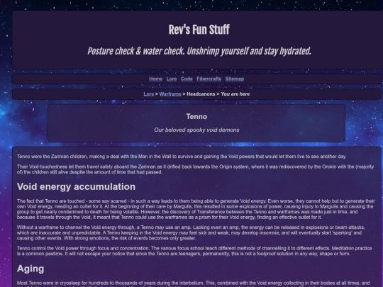 lore/warframe/hcs/tenno screenshot