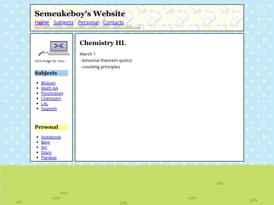 Chemistry screenshot