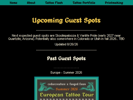 Guest_Spots screenshot