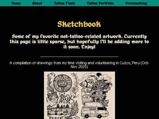 Sketchbook screenshot