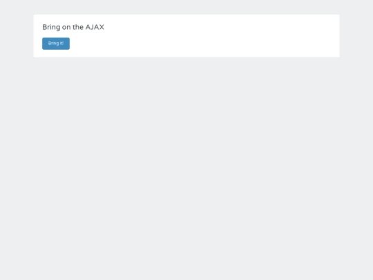Ajax/example2 screenshot