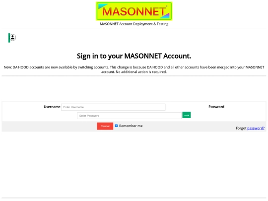development/app/masonnetaccount-signinDB screenshot