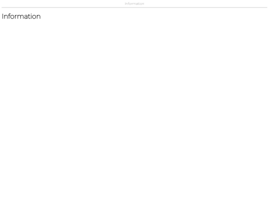information screenshot