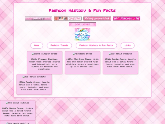Fashion History & Fun Facts screenshot
