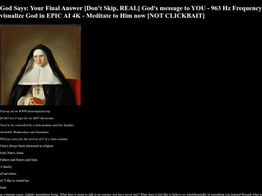 features/godsays screenshot