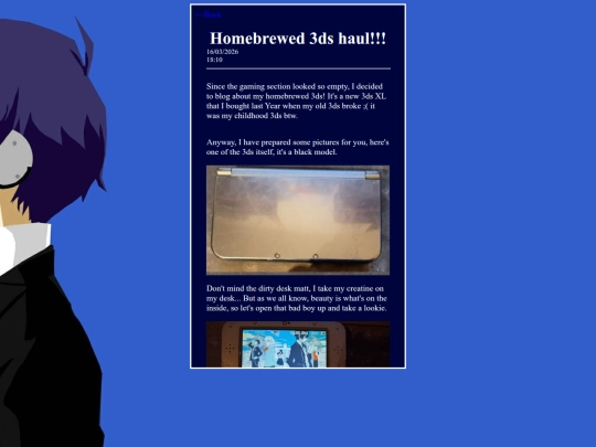 blogs/3dshaul screenshot