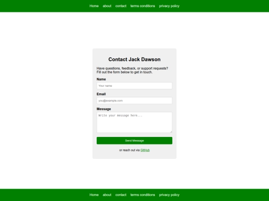 contact screenshot
