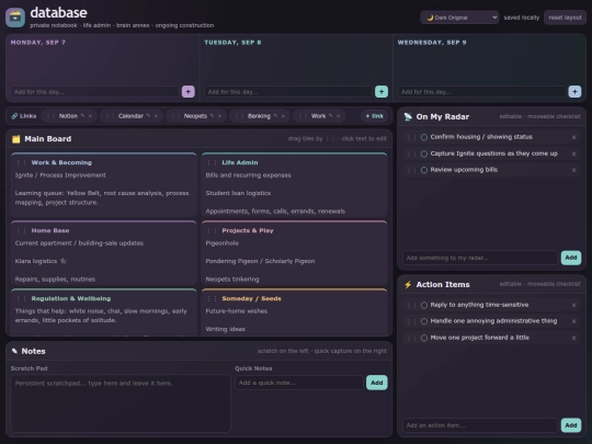 database screenshot