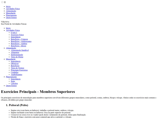 projeto/superiores screenshot