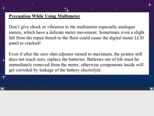UsingMultimeter/tutorial screenshot