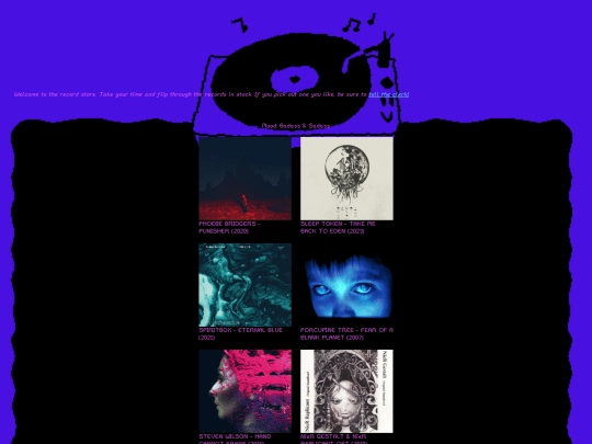 pages/recordstore screenshot