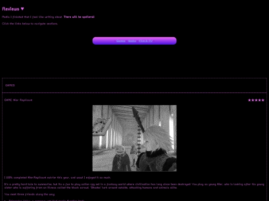 pages/reviews screenshot