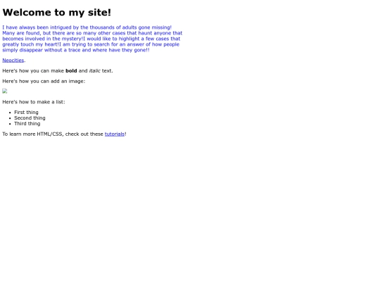 index screenshot