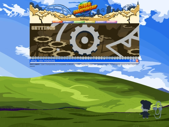 settings screenshot