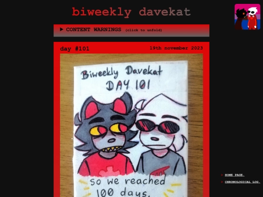 biweeklydavekat/11 screenshot