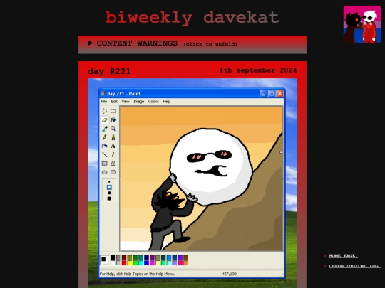 biweeklydavekat/23 screenshot
