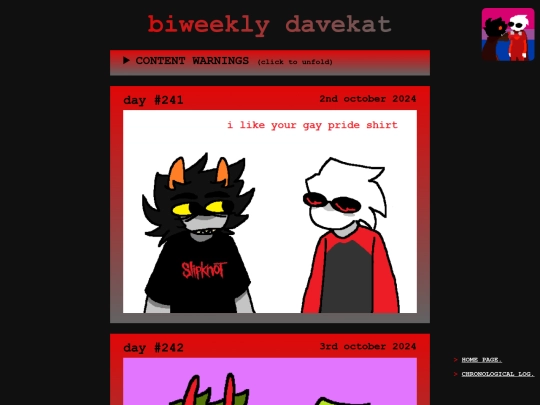 biweeklydavekat/25 screenshot
