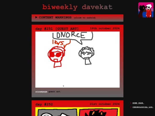 biweeklydavekat/26 screenshot