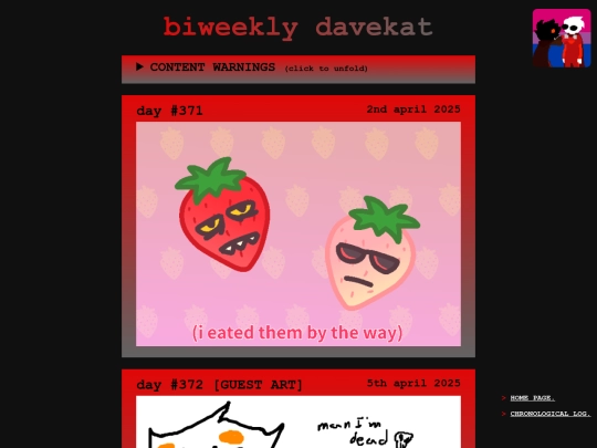 biweeklydavekat/38 screenshot