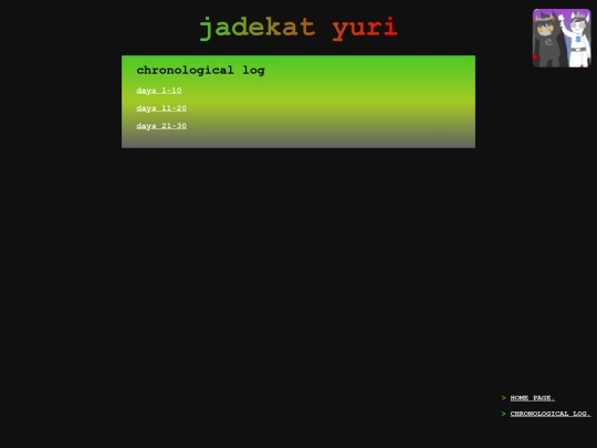 jadekatyuri/log screenshot