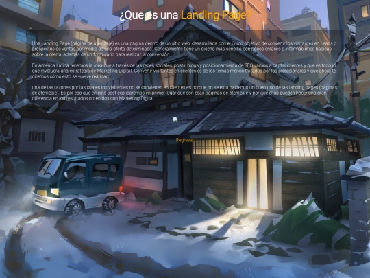 Consultas/CLandingPage screenshot