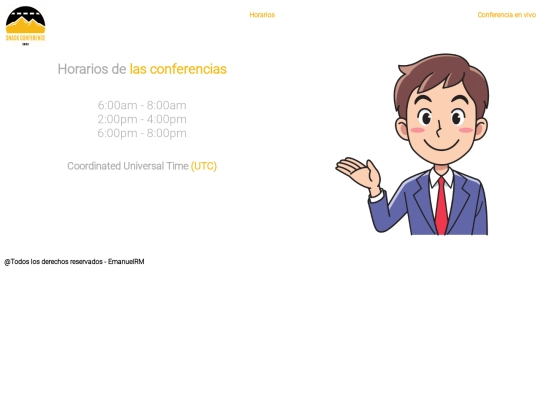 SnackConference/Horarios screenshot
