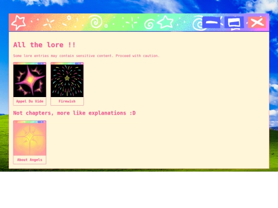 lore screenshot