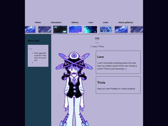 oldcharacters/nameless screenshot
