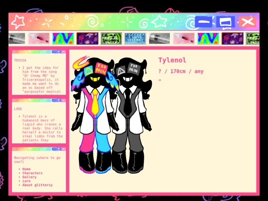 tylenol screenshot