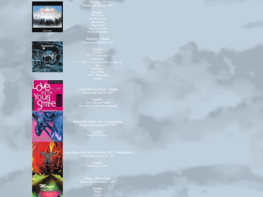 discography screenshot