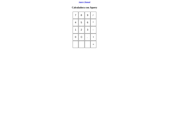 calculadora screenshot
