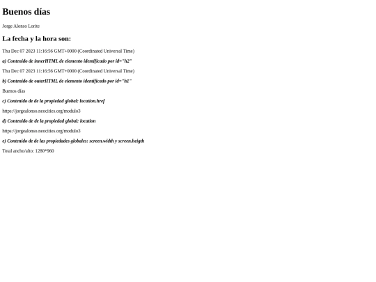 modulo3 screenshot