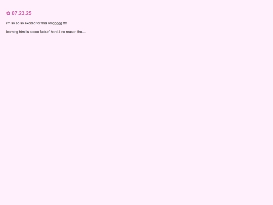 diary/entry1 screenshot