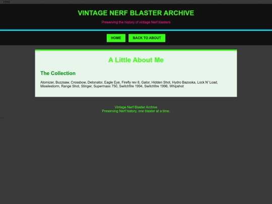 Extra/AboutMe screenshot