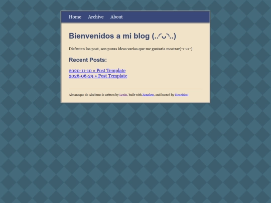 index screenshot