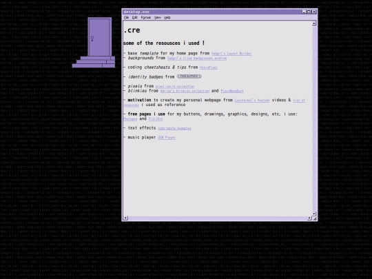 creditspage screenshot
