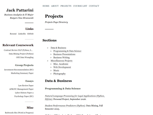 z_projects screenshot
