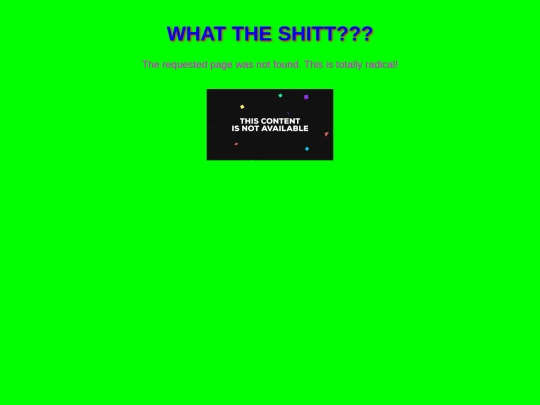 not_found screenshot