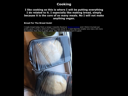 Cooking screenshot
