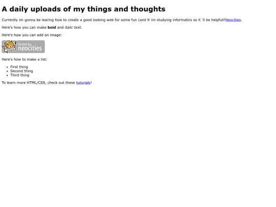 index screenshot