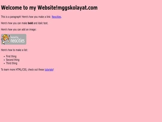 index screenshot