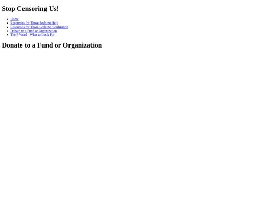 html/donate screenshot