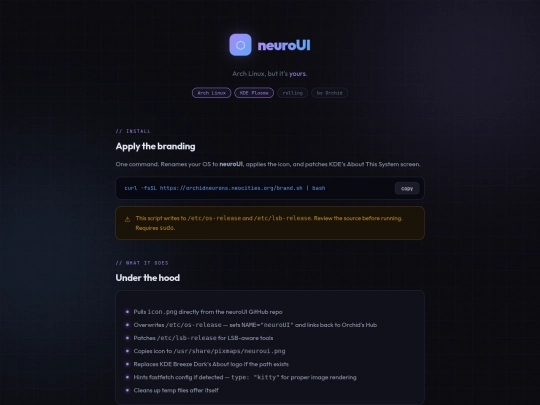 neuroui screenshot